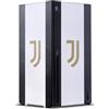 Head Case Designs Licenza Ufficiale Juventus Football Club Strisce Nere Arte Console Da Gioco Wrap Compatibile con Xbox Series X
