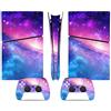 LNMLRBXEXZ Compatibile Con Adesivi Skin Per PS5 Slim Skin Disc Edition & Per Digital Console Controller Vinyl Cover Skins Wraps Scratch Resistant Compatible 23106 Avvolgimento(Disc Version)