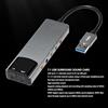 AYNEFY 7.1 Scheda USB Surround, Scheda Esterna con SPDIF Digitale Ad Alta Risoluzione Musicale, per PC Portatile