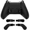 Generic Paddle Controller in Acciaio Inossidabile per - Paddle in Metallo 4 Pezzi - Sostituzione Comoda e Facile per Controller Wireless One Serie 2 (BLACK)