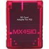 LiebeWH MX4SIO SIO2SD Micro Adattatore per Scheda di Memoria per - Lettore di Schede Sostitutivo Stabile per gli Appassionati di Giochi (Rosso trasparente)