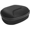 Gucagle Controller Protective Hard Shell Case Durable Shockproof Storage Bag with Mesh Pocket for 5 Gamepad Black EVA Material 5.1oz