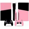 YLMKMVLCZC Pelle Decalcomania Per PS5 Slim Skin Disc Edition Console E Controller Vinyl Cover Skins Wraps Resistente Ai Graffi Compatibile No Shrinkage Forte Adesione 13087 Avvolgimento Della Pelle