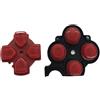 Perfect Part Red Left Right Button Pad Set per Sony PSP 3000 Slim Console Ricambio Parte Di Riparazione