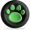 Generico 2 pezzi di coperture in silicone per joystick controller per Rog Xbox Ally/Rog Xbox Ally X Copertura per rocker thumpstick (Nero e verde)