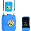 Generico Custodia protettiva per Bitzee Magicals Digital Pet gioco macchina Console Custodia protettiva polvere e sporco resistente Custodia protettiva Custodia in silicone morbido (Blu)