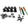 WGL ABS Joystick Set 3D Controller Analogico Stick Joystick+Strumento di Riparazione+Cap per Xbox One Wired Controller/Wireless Controller Nuovo