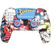FRTEC - Custom Kit SUPERMAN DC Licenza Ufficiale, Silicone + Manopole + Adesivo Touchpad compatibile con Playstation 5