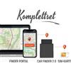 PAJ Localizzatore GPS CAR Finder 2.0 di PAJ: set completo con app di localizzazione ONLINE