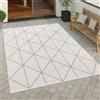 Paco Home Tappeto da esterno resistente alle intemperie Boho Skandi motivo diamanti robusto balcone terrazza cucina dimensioni 200x280 cm