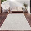 Paco Home Tappeto da esterno resistente alle intemperie Balcone Soggiorno Boho scandinavo Tinta unita Dimensioni 160x220 cm