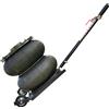 STIX Automotive Equipment Martinetto pneumatico STIX, 8000 kg, impugnatura lunga, colore grafite, 8T, GSP8