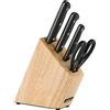 Arcos Blocco di 3 coltelli + forbici nere Arcos 285000