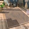 Paco Home Tappeto per esterni resistente alle intemperie e durevole, moderno look juta-sisal per terrazze e balconi, dimensioni 120x160 cm