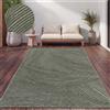 Paco Home Tappeto da esterno resistente alle intemperie Balcone Soggiorno Boho scandinavo Tinta unita Dimensioni 120x160 cm