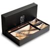 Edo Japan | Set per sushi Matte - 6 pezzi - 22 x 14 cm - Adatto al microonde - Lavabile in lavastoviglie