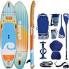 Aqua Skiffo Rivage Sunrise 11.0 Tavola da SUP gonfiabile con set 2 in 1 pagaia e kayak 335x86x15 cm