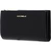 Coccinelle Pelle portafoglio Metallic Soft Wallet Noir nero