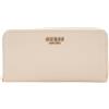 GUESS Laurel SLG Zip Around Wallet L Bone