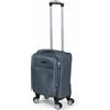 Or&My Trolley Semi-Rigido 50x33x23 cm in Poliestere Resistente Espandibile con 4 Ruote Doppie Rimovibili - Valigia Bagaglio a Mano da Cabina per Viaggi Brevi e Weekend (Mod.214-2, Grigio)