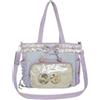 Tongyundacheng Yoshiki Tsujinaka Ita-bag Hikaru Indo Zaini Cartoon DIY Borsa a tracolla con spille anime e zaino in peluche per uso quotidiano, Tipo 8., 31*11*31cm