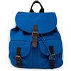 Emila Zaino blu royal vintage canvas uomo zainetto di tela sportivo da donna jeans escursionismo città viaggio moto scuola università per sport gita grande capiente tessuto leggero montagna Blu elettrico
