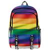 JLTPH Unisex Zaino LGBT Gay Pride Arcobaleno 3D Stampa Panno Oxford Backpack Portabile Casual Borsa da Scuola Rucksack per Laptop Universita Viaggio Zaini da Ragazzo e Ragazza