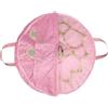 NRBMZYEN Borsa per tutù da balletto per ragazze, in tela impermeabile, flessibile e pieghevole, morbida borsa da danza, Rosa, Diameter 90CM