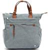MISAKO Evolet zaino in tessuto con tracolla Donna - Evolet Blu 30x28x13cm