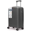4FLY Trolley Da Viaggio Rigido Leggero XL - 75 cm (90L), Grande Valigia Trolley Con Serratura TSA, 4 Ruote Doppie Spinner E Manico Telescopico In Alluminio, Bagaglio Da Stiva, Bagaglio Da Viaggio