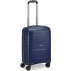 MODO BY RV RONCATO Galaxy trolley cabina 55 CM, rigido e con sistema di chiusura con sistema di chiusura TSA - BLU NOTTE