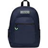 Seven Zaino Scuola Freethink, Blu, Unisex, Zaino Doppio Scomparto Con Supporto USB, Tasca Porta PC o Tablet e Tasca Porta Borraccia, Zaino Medie e Superiori