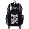 KASENFASHION Harajuku Zaino per la scuola - Zaino per studenti e studenti, zaino per computer portatile per tutti i giorni e la scuola, 9, 46*35*14cm, Sacco a pelo