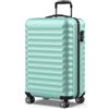 NUMADA - Valigia Media Upfly 18Kg Upfly 24' ABS (63x39,5x26,8cm) con chiusura a combinazione e 4 ruote doppie a 360 | Resistente | Leggera | Interni a scomparti | Verde