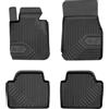 SMK Tappetini auto gomma per BMW Serie 3 F30 2011-2018 Sperimentate un nuovo standard di viaggio con i tappeto gomma antiscivolo per auto - tappeto gommato multistagionali per tutte le condizioni stra