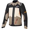 Alpinestars Andes V4 Drystar impermeabile Giacca tessile moto, nero, XL