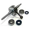 Generico 9928320 ALBERO MOTORE TPR CORSA 39.2 X MINARELLI ORIZZONTALE +CUSCINETTI+PARAOLI SPINOTTO 12