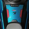 Resin Bike Adesivi Moto Compatibile con CF Moto 800 MT-X 2025-2026 Zephyr Blue. Protezioni Grip Paraserbatoio da Urti e Graffi. Adesivi Resinati con Effetto 3D Made in Italy