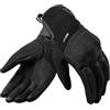 REV'IT! Revit Mosca 2 Guanti da moto da donna, nero, M