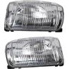 AOOSIR Frecce Laterali Laterale Dinamico Auto Retrovisore Ala Specchio Indicatore Copertura Lente Segnale Girata Luce Borsette Per Ford Per Transit MK8 2014-2020 2015 2016 2017 2018 2019(Size:1 paio)