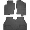 SMK Tappetini auto gomma per Nissan Navara III 2010-2014 Sperimentate un nuovo standard di viaggio con i tappeto gomma antiscivolo per auto - tappeto gommato multistagionali per tutte le condizioni st
