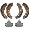 AER MOTO SPARE PARTS GANASCE + CILINDRETTI FRENO NEWFREN ANTERIORI PER PIAGGIO APE POKER DIESEL 420