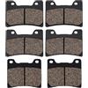 LDGSUPH Motocicletta Pastiglie freno Per Yamaha TDM 850 1991-2001 Pastiglie freno anteriori e posteriori