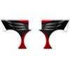 AZgraphishop PROTEZIONE PIASTRA FORCELLA RESINA 3D COMPATIBILE CON HONDA Africa Twin CRF 1100 L 2019-2020 PA-003(NWS)