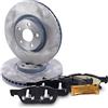 ATEC Germany Set freni asse anteriore incl. dischi freno Ø 316 mm ventilati | Compatibile con: FORD GALAXY III, S-MAX
