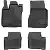 SMK Tappetini auto gomma per Smart Forfour II 2014-2020 Sperimentate un nuovo standard di viaggio con i tappeto gomma antiscivolo per auto - tappeto gommato multistagionali per tutte le condizioni str