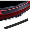 SANSHAOS Cprotezione Paraurti Posteriore Auto per Fiat Panda 312 319 Hybrid Cross 2012-2022, Protezione Paraurti Posteriore Auto, Fibra di Carbonio Protettore Del Bagagliai Adesivi