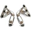ONETREND Scarico Tubo Punta Per 987/987.1 Per Boxster/Cayman 2.7 2004-2009 Downpipe In Acciaio Inossidabile Con Collettore Di Scarico Catalizzatore Scarico Auto Terminale