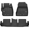 SMK Tappetini auto gomma per Toyota IQ 2008-2015 Sperimentate un nuovo standard di viaggio con i tappeto gomma antiscivolo per auto - tappeto gommato multistagionali per tutte le condizioni stradali