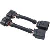UFITIDU Faro Fari Connettore Faro Adattatore Per Golf 7 6 Per Golf7 MK7 MK614 Spilli Aggiornamento Per Per Golf 7.5 Head Light Per Line Faro Anteriore